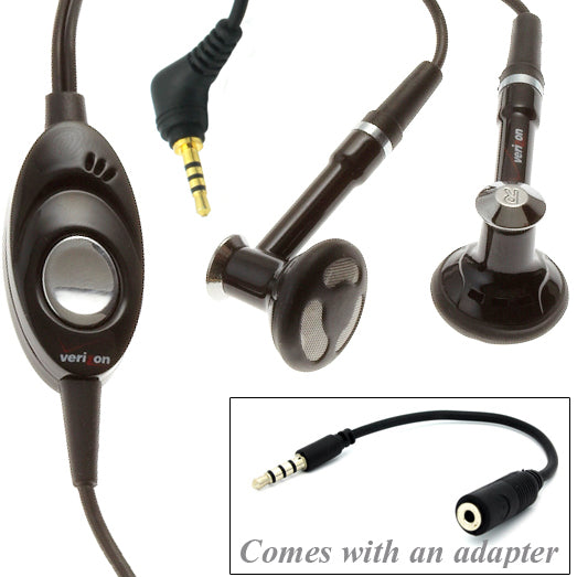 image of Headset 2.5mm to 3.5mm Adapter Earphones Handsfree Mic Headphones Earbuds  - BFG21 338-1