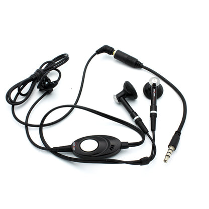 Headset 2.5mm to 3.5mm Adapter Earphones Handsfree Mic Headphones Earbuds  - BFG21 338-2