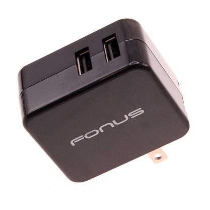 Home Charger 17W 2-Port USB 3.4A Wall AC Plug  - BFK63 844-1