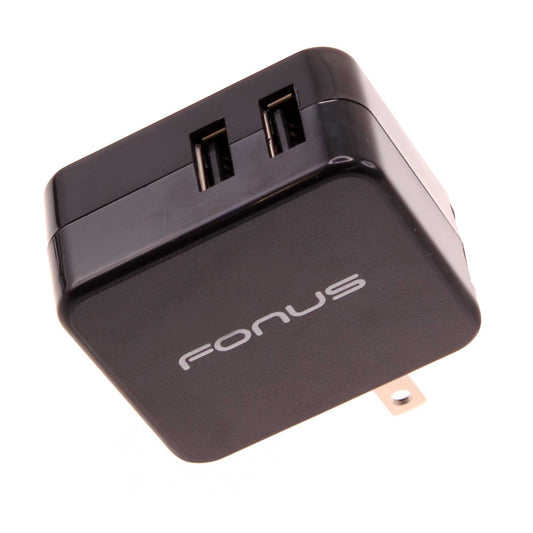 image of Home Charger 17W 2-Port USB 3.4A Wall AC Plug  - BFK63 844-1