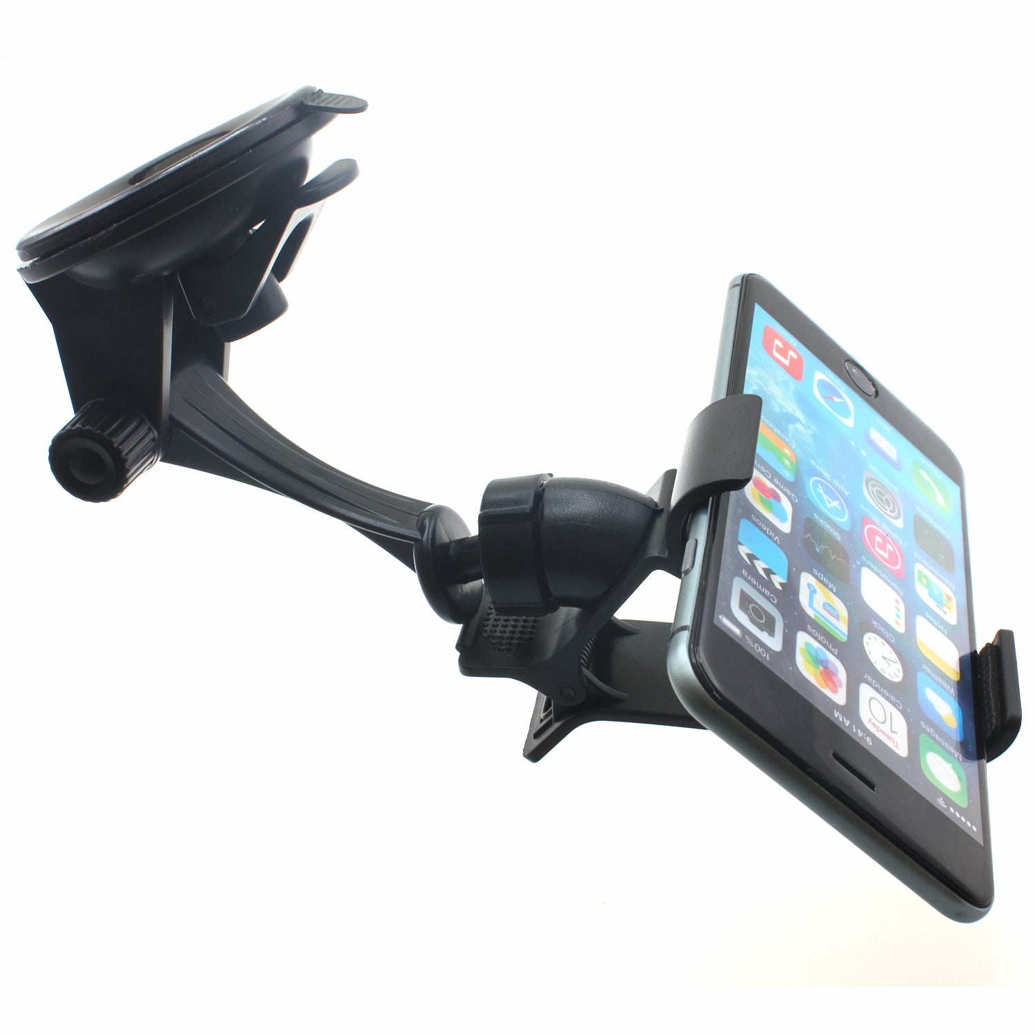 Car Mount Dash Windshield Holder Cradle Rotating  - BFM86 689-1