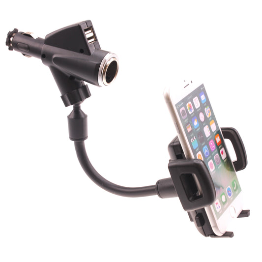 image of Car Mount Charger Holder DC Socket USB Port Cradle  - BFD69 640-1