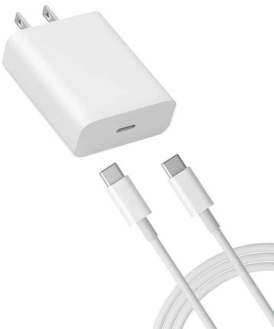 image of 18W Fast Home Charger PD Type-C 6ft USB-C Cable Quick Power Adapter  - BFB16 1401-1