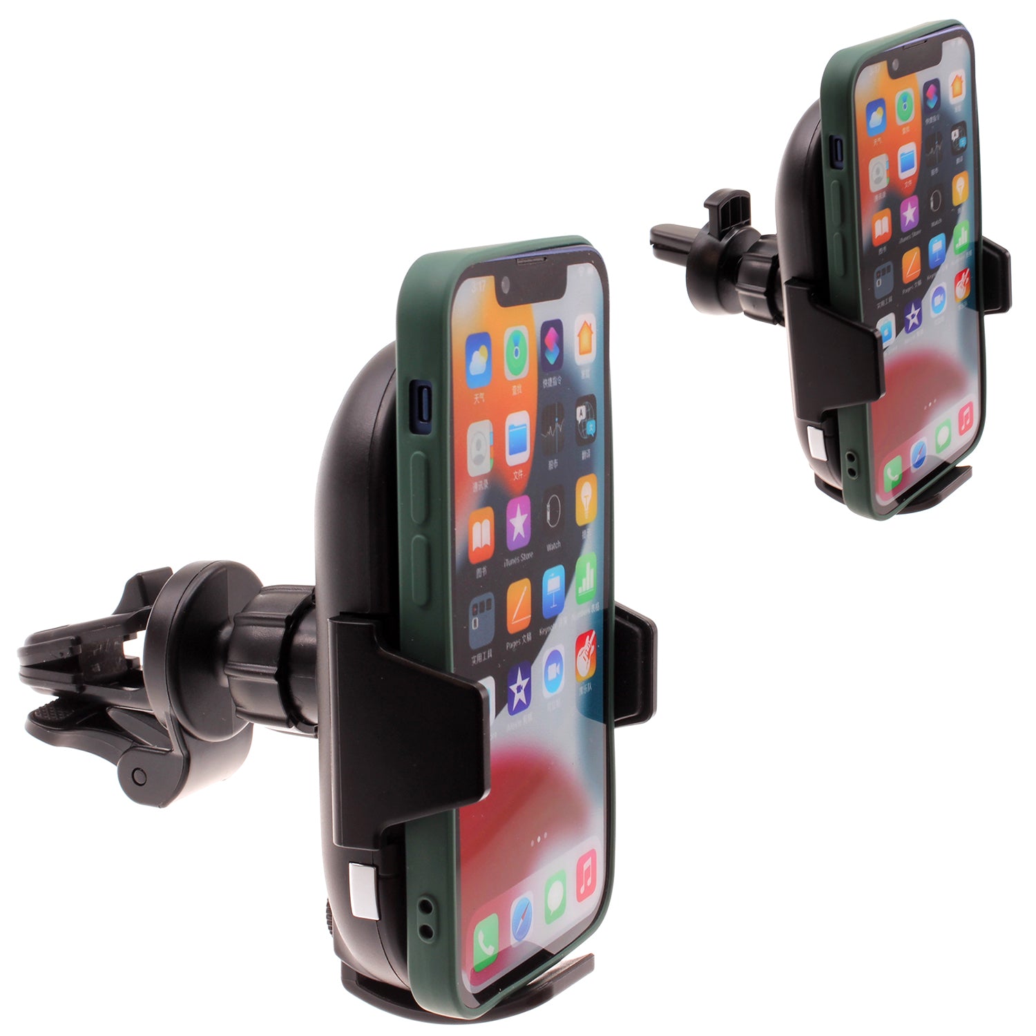 Car Wireless Charger Mount Air Vent Holder  Fast Charge Cradle Dock  - BFZ08 1619-1