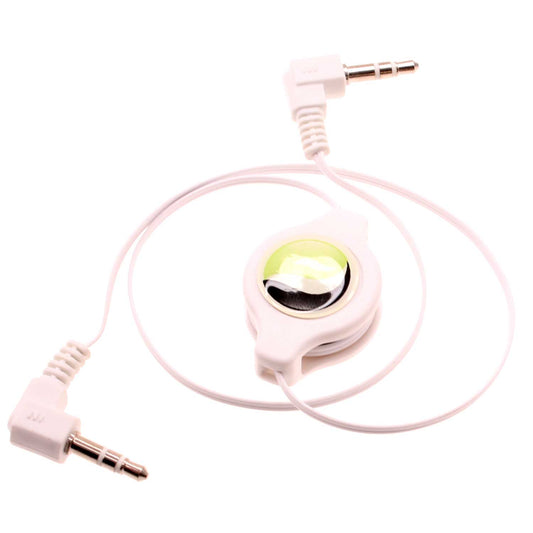 image of Aux Cable Retractable  3.5mm Adapter Car Stereo Aux-in Audio Cord  - BFT15 367-1