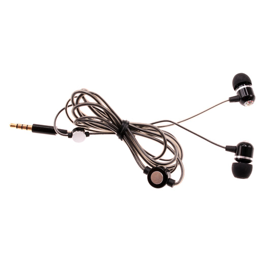 image of Wired Earphones Hi-Fi Sound Headphones Handsfree Mic Headset Metal Earbuds  - BFG70 433-1