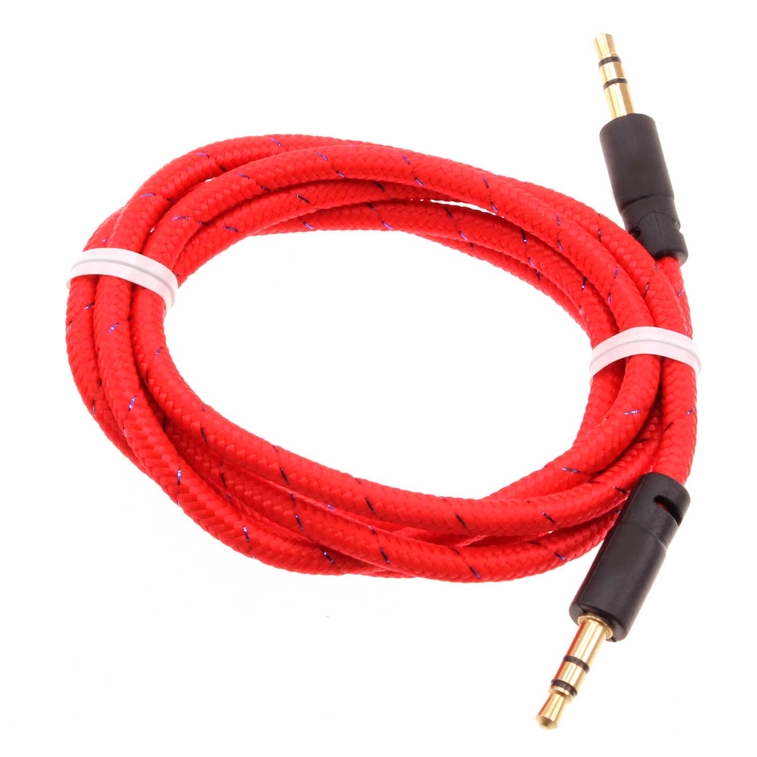 Aux Cable 3.5mm Adapter Car Stereo Aux-in Audio Cord Speaker Jack Wire  - BFM98 402-1