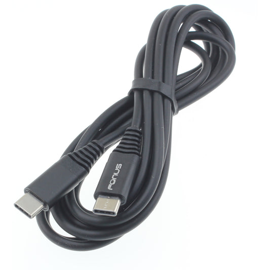 image of USB-C Cable 6ft Long Fast Charge Power Cord (Type-C to Type-C) Wire  - BFK99 1019-1