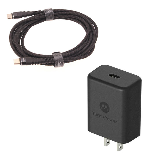 image of 27W Fast Home Charger TurboPower PD 6ft TYPE-C Cable USB-C Power Adapter  - BFE23 1472-1