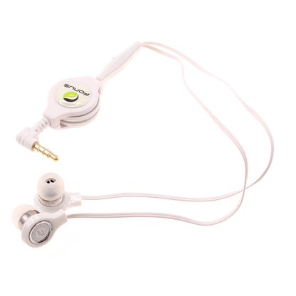 Retractable Earphones Headphones Hands-free Headset Handsfree Earbuds  - BFB72 407-1