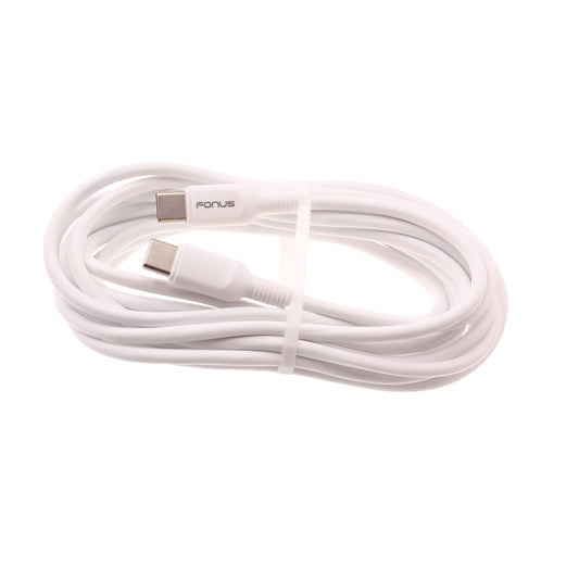 image of 6ft Long Type-C Cable PD Fast Charger Cord Power Wire Sync (USB-C to USB-C)  - BFE30 1476-1