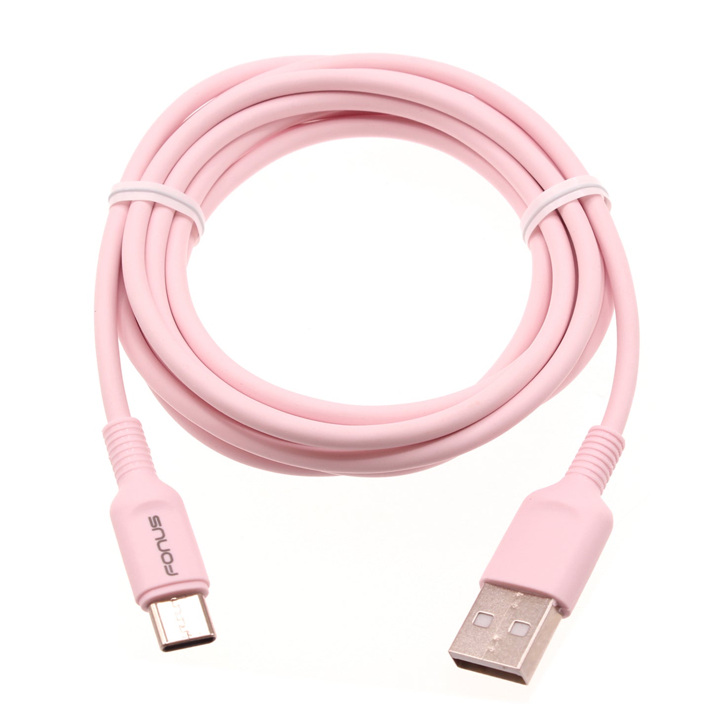 6ft USB-C Cable Pink Charger Cord Power Wire Type-C  - BFA60 1418-1