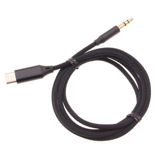 image of Aux Cable USB-C to 3.5mm Audio Cord Car Stereo Aux-in Adapter Speaker Jack Wire  - BFA71 1500-1