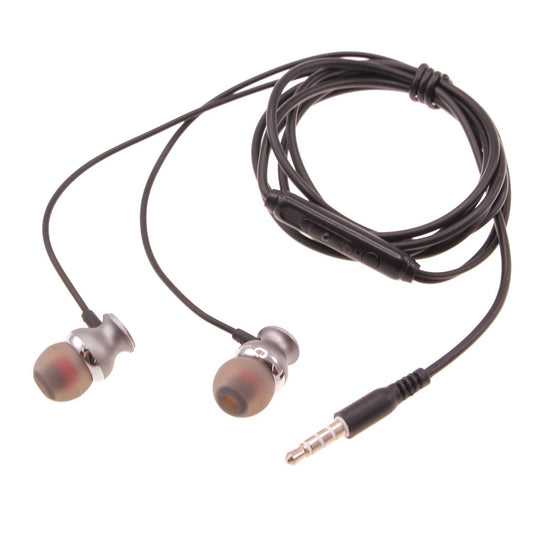 image of Wired Earphones Hi-Fi Sound Headphones Handsfree Mic Headset Metal Earbuds  - BFD99 1580-1