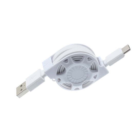 image of USB Cable Retractable Type-C Charger Power Cord  - BFK08 1085-1