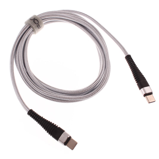 image of 6ft PD Cable Type-C to USB-C Charger Cord Power Wire Sync  - BFC45 1458-1