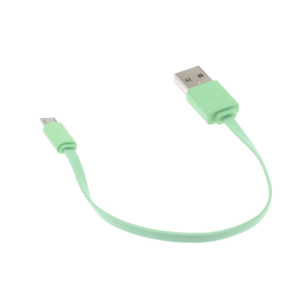 Short USB Cable MicroUSB Charger Cord Power Wire  - BFD22 235-1