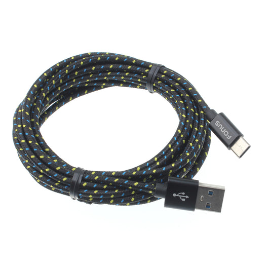 image of 10ft USB Cable Type-C Charger Cord Power Wire USB-C  - BFC85 883-1