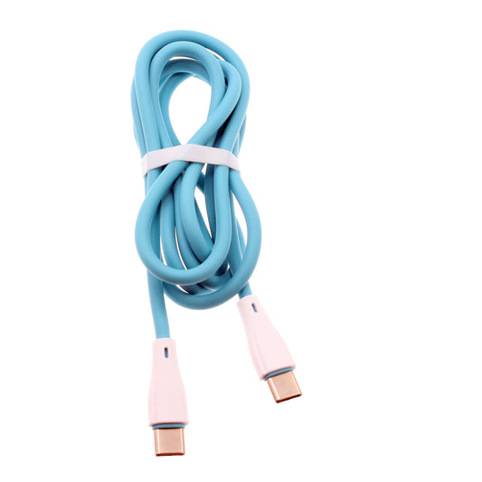 image of 4ft USB-C Cable PD Fast Charger Cord Power Wire (Type-C to Type-C) Sync  - BFE12 1467-1