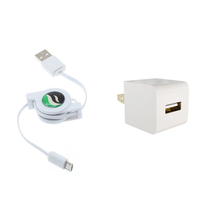 Home Charger Retractable Micro USB Cable Power Adapter  - BFC75 767-1