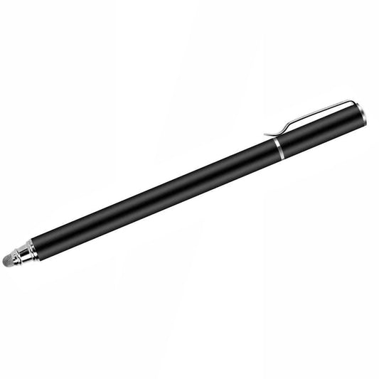 image of Stylus Touch Screen Pen Fiber Tip Aluminum Lightweight Black  - BFZ49 1674-1