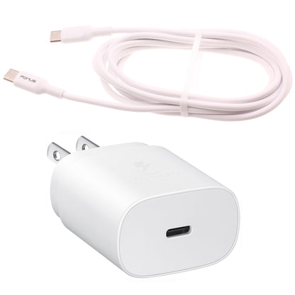 25W Fast Home Charger PD Type-C 6ft USB-C Cable Quick Power Adapter  - BFA79 1519-1