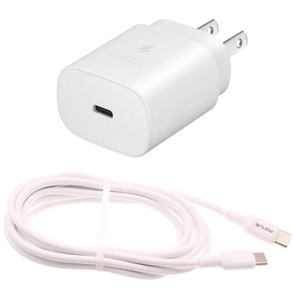 25W Fast Home Charger PD Type-C 6ft USB-C Cable Quick Power Adapter  - BFA79 1519-1