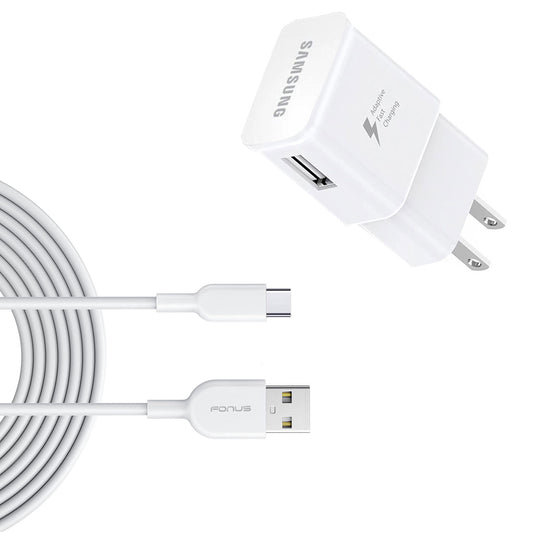 image of Fast Home Charger Type-C 6ft USB Cable Quick Power Adapter  - BFM13 933-1