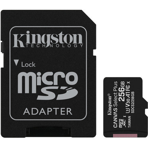 256GB Memory Card Kingston High Speed MicroSD Class 10 MicroSDXC  - BFV36 1744-4