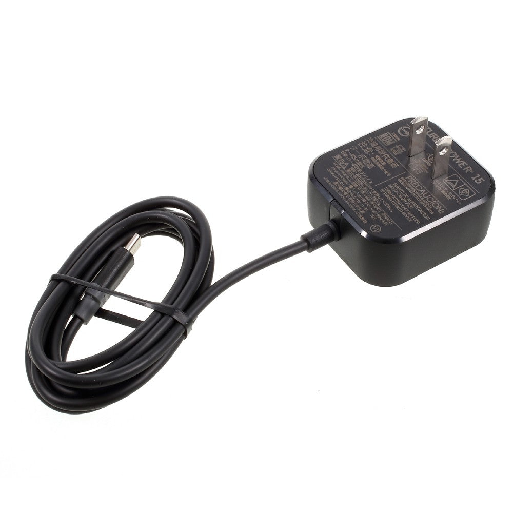 Fast Home Charger 15W 5ft Long Type-C Turbo Charge Power Adapter  - BFB68 1097-1