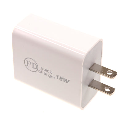 18W Fast Home Charger PD Type-C Quick Power Adapter Travel  - BFS34 1430-1