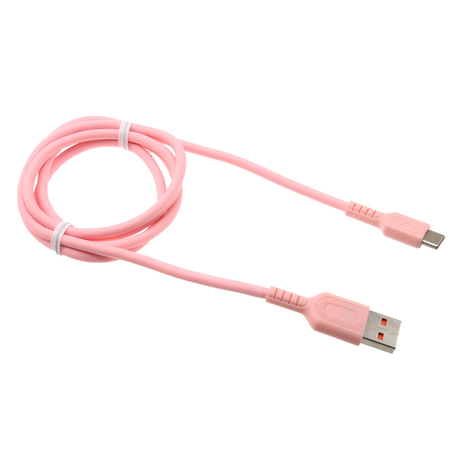 3ft USB-C Cable Pink Charger Cord Power Wire Type-C  - BFG62 1415-1