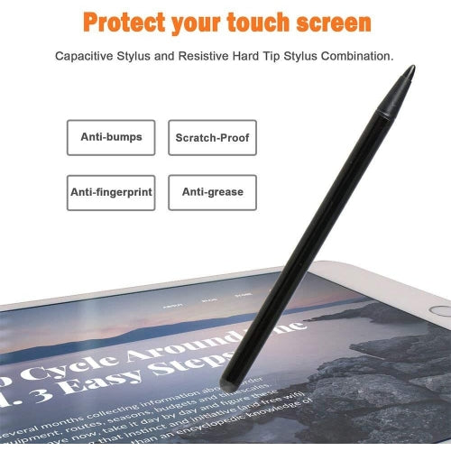 Stylus Capacitive and Resistive Pen Touch Compact Lightweight  - BFS63 1404-6