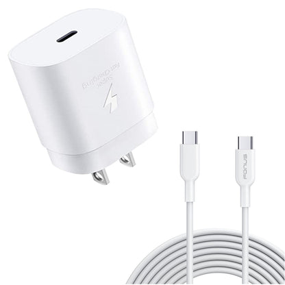 25W Fast Home Charger PD Type-C 10ft USB-C Cable Quick Power Adapter  - BFA78 1520-1