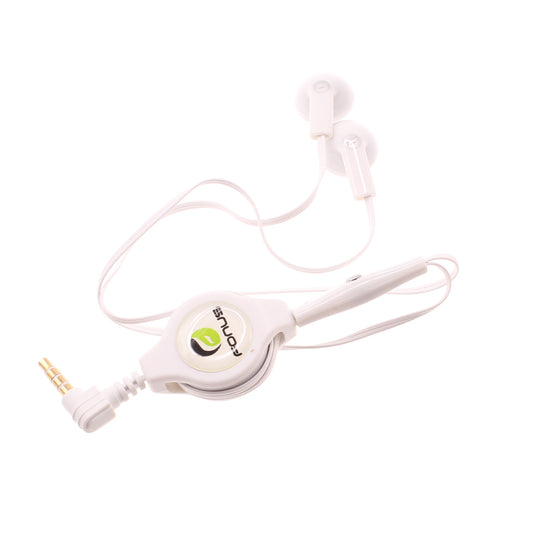 image of Retractable Earphones Headphones Hands-free Headset Handsfree Earbuds  - BFB56 406-1