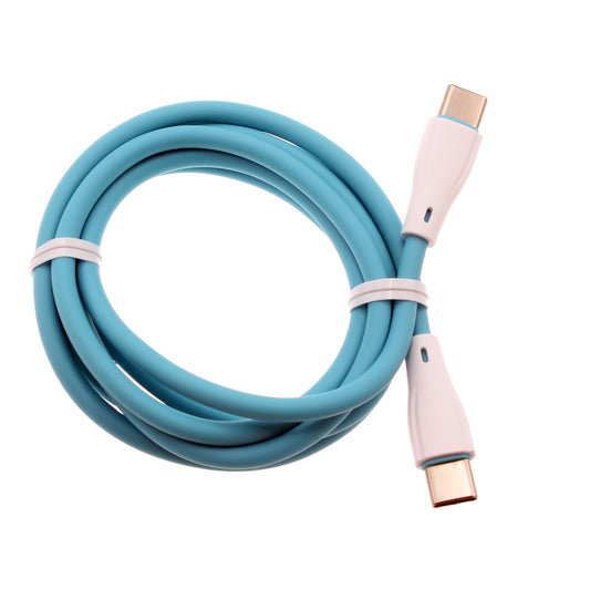 image of 4ft USB-C Cable PD Fast Charger Cord Power Wire (Type-C to Type-C) Sync  - BFE12 1467-1