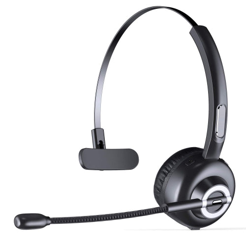 image of Wireless Headphone Boom Microphone Headset Hands-free Earphone Over-the-Head   - BFD85 1309-1