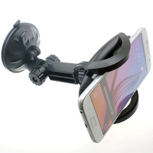 image of Car Mount Dash Windshield Holder Cradle Rotating  - BFD50 688-1