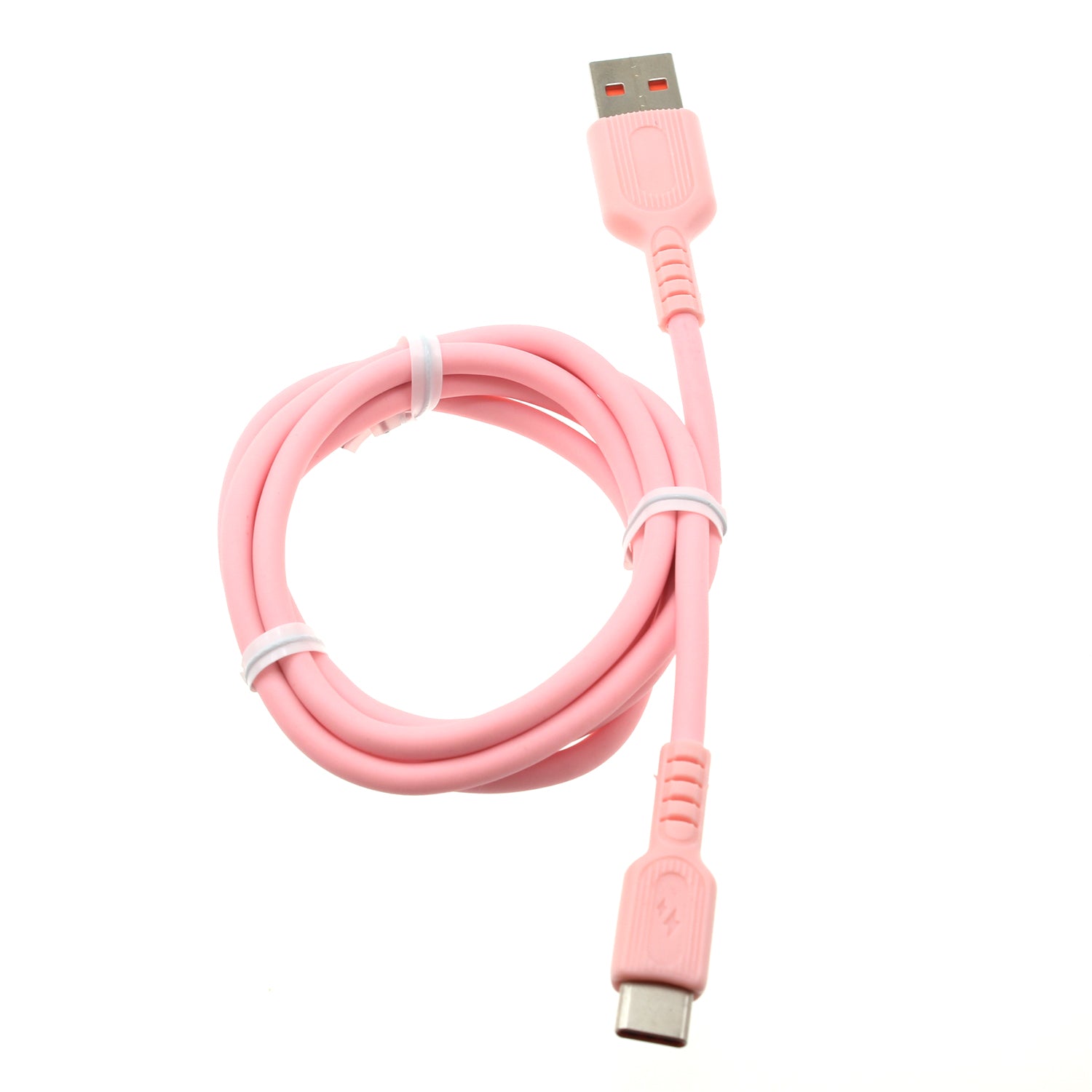 3ft USB-C Cable Pink Charger Cord Power Wire Type-C  - BFG62 1415-1