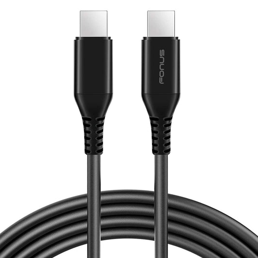 image of 10ft Long USB-C Cable PD Fast Charger Cord Power Wire (Type-C to Type-C) Sync  - BFK53 1464-1