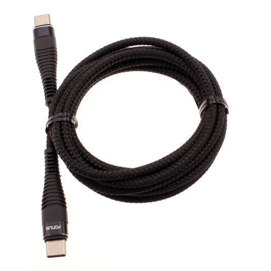 image of 6ft PD Cable Type-C to USB-C Charger Cord Power Wire Sync  - BFE10 1454-1