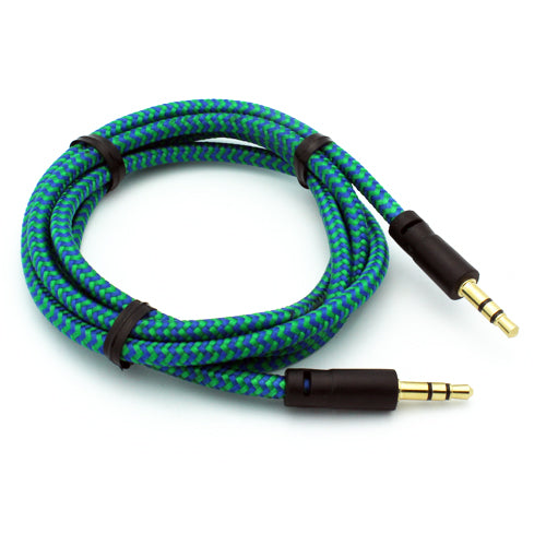 image of Aux Cable 3.5mm Adapter Car Stereo Aux-in Audio Cord Speaker Jack Wire  - BFM99 400-1