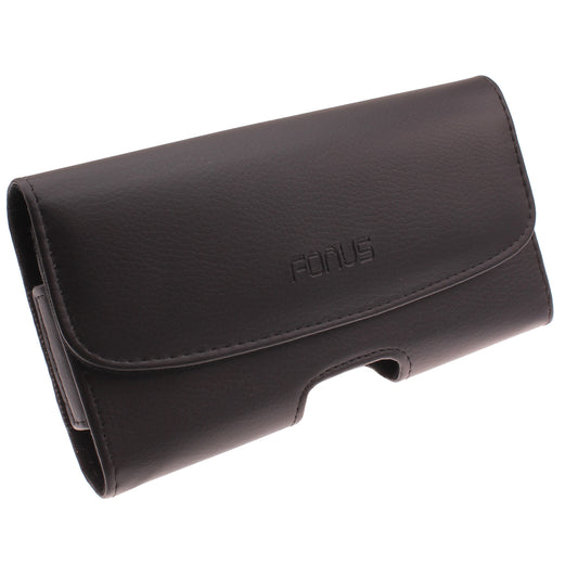 image of  Case Belt Clip  Leather Holster Cover Carry Pouch with Loops  - BFE52 1997-1