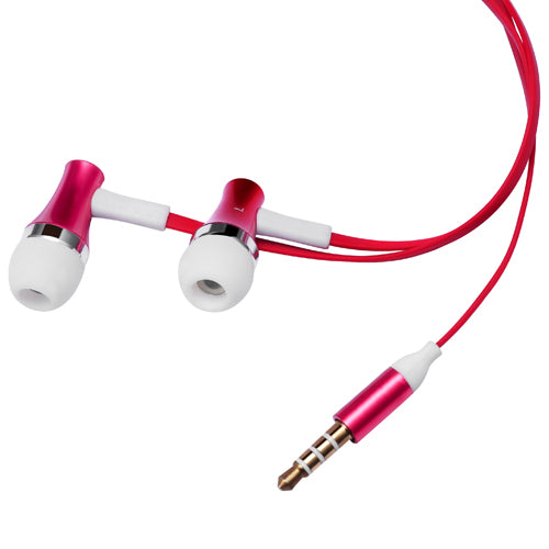 Wired Earphones Hi-Fi Sound Headphones Handsfree Mic Headset Metal Earbuds  - BFD27 392-2