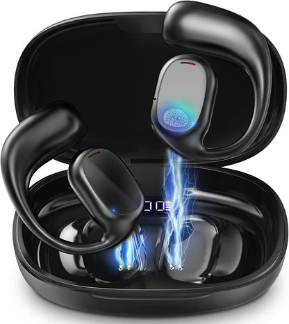  Wireless Ear-hook OWS Earphones   Bluetooth Earbuds  Over the Ear Headphones   True Stereo   Charging Case  Hands-free Mic  - BFZ95 1984-1