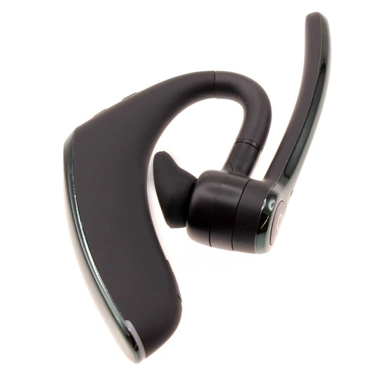 image of Wireless Earphone Ear-hook Headphone Boom Mic Handsfree Single Headset  - BFE24 1473-1