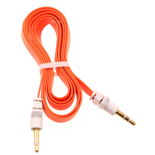 image of Aux Cable 3.5mm Adapter Car Stereo Aux-in Audio Cord Speaker Jack Wire  - BFJ04 375-1