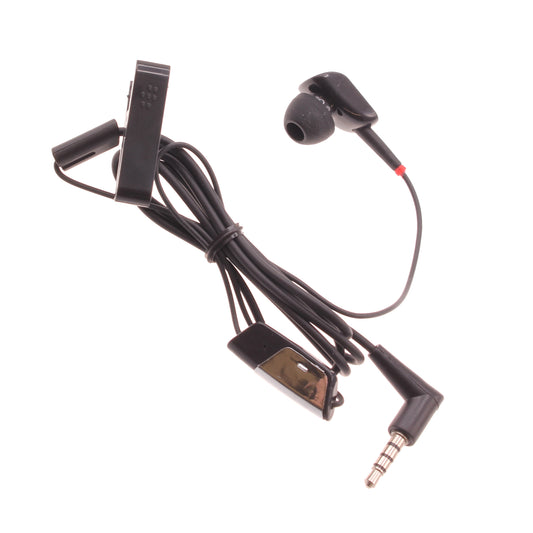 image of Mono Headset Wired Earphone Handsfree Mic 3.5mm Headphone Single Earbud  - BFB55 410-1