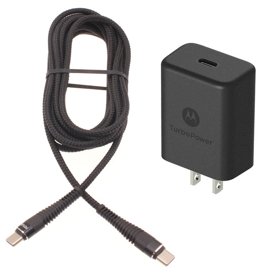 image of 27W Fast Home Charger TurboPower PD 6ft TYPE-C Cable USB-C Power Adapter  - BFE23 1472-1