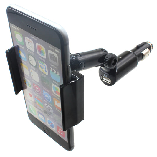 image of Car Mount Charger Holder DC Socket USB Port Cradle  - BFM50 681-1